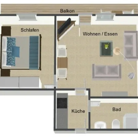 Appartement Appertment Baerenstein 1 à Goessweinstein Extérieur photo